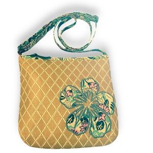 NWOT Vera Bradley Beach Crossbody Purse Penelope’s Garden